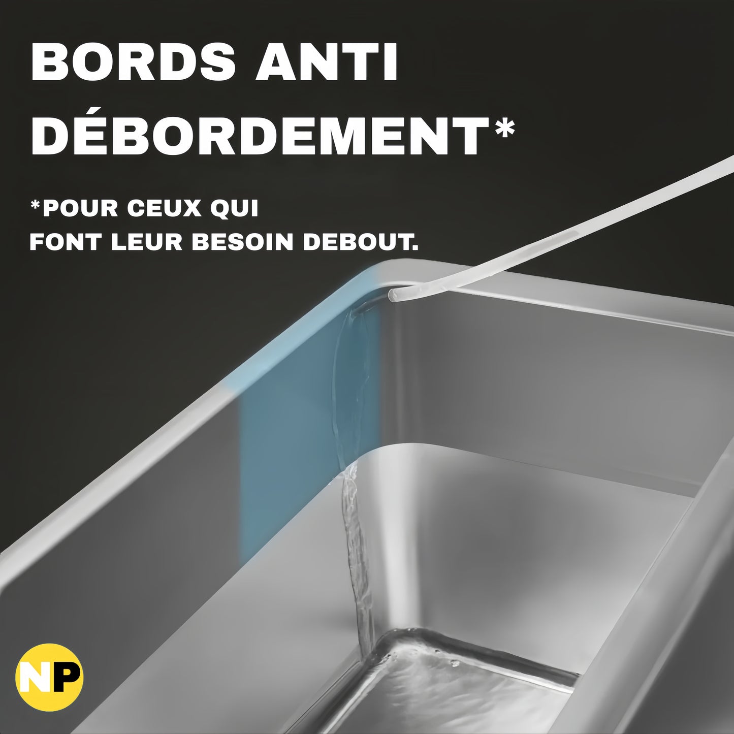 ZEN LITTER by NuvraPet™ - Bac à Litière en Acier INOX