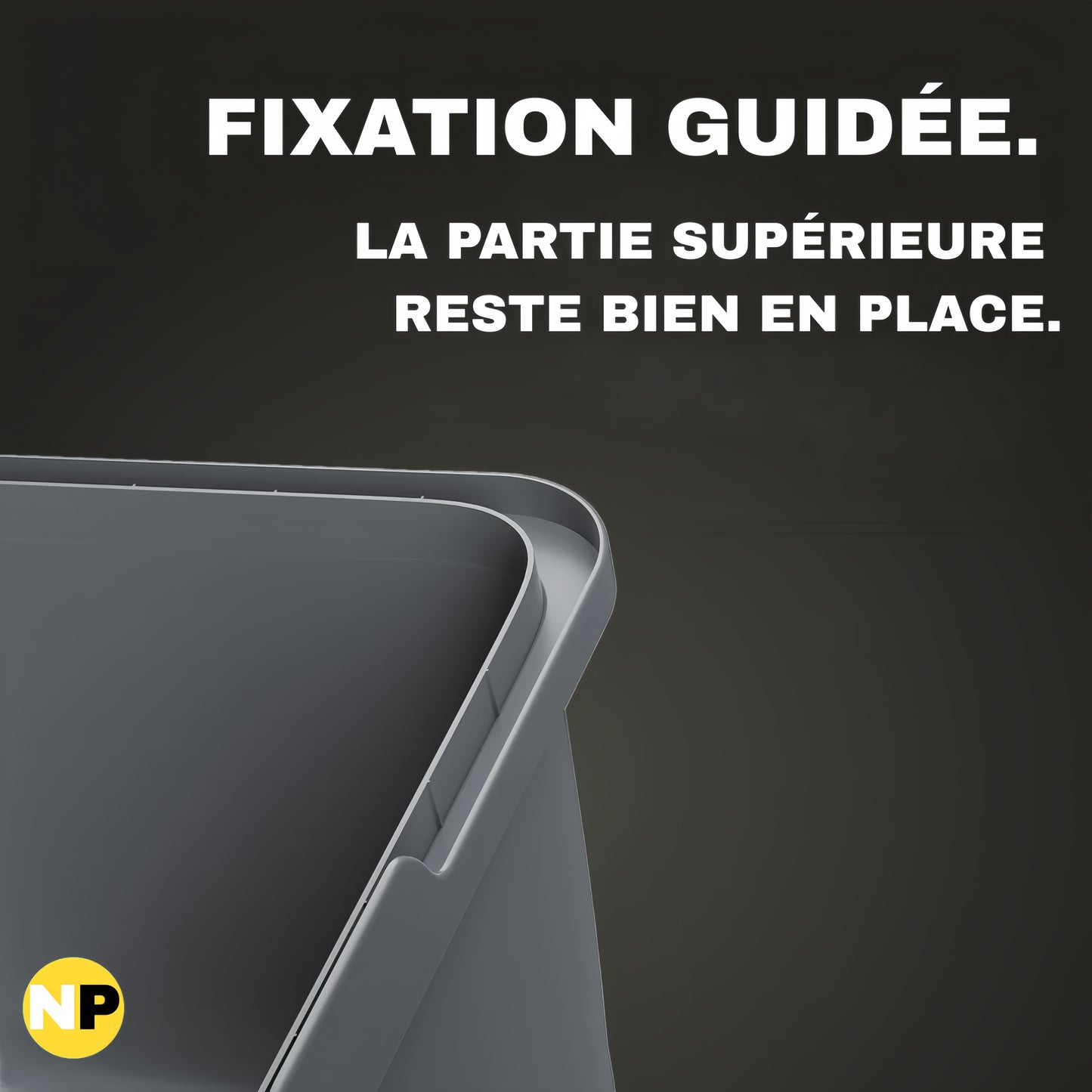 ZEN LITTER by NuvraPet™ - Bac à Litière en Acier INOX