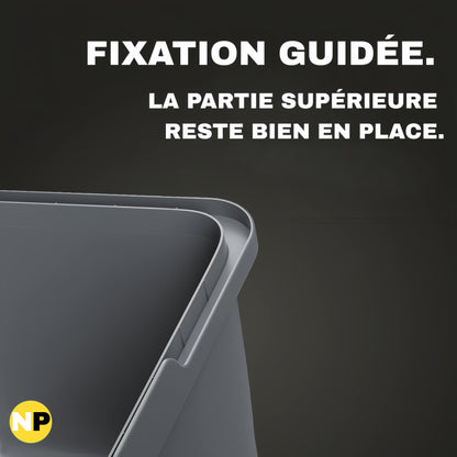 ZEN LITTER by NuvraPet™ - Bac à Litière en Acier INOX