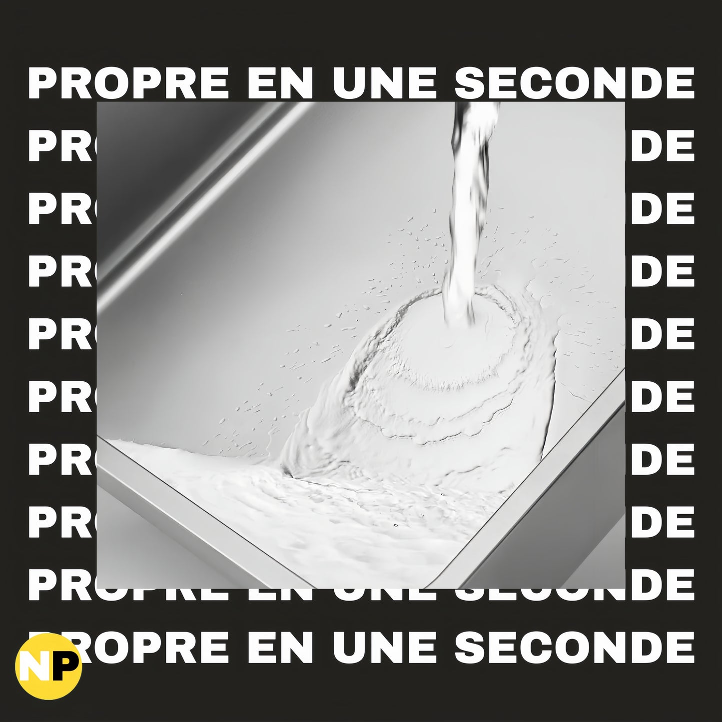 ZEN LITTER by NuvraPet™ - Bac à Litière en Acier INOX